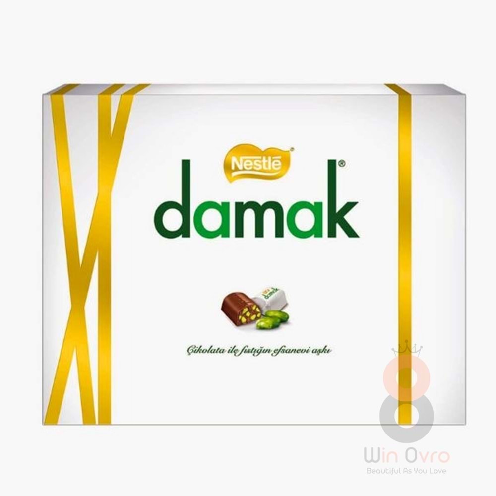 Nestle Damak Antep Fıstıklı Sütlü Çikolata 176.4 Gr Bayram Çikolatası