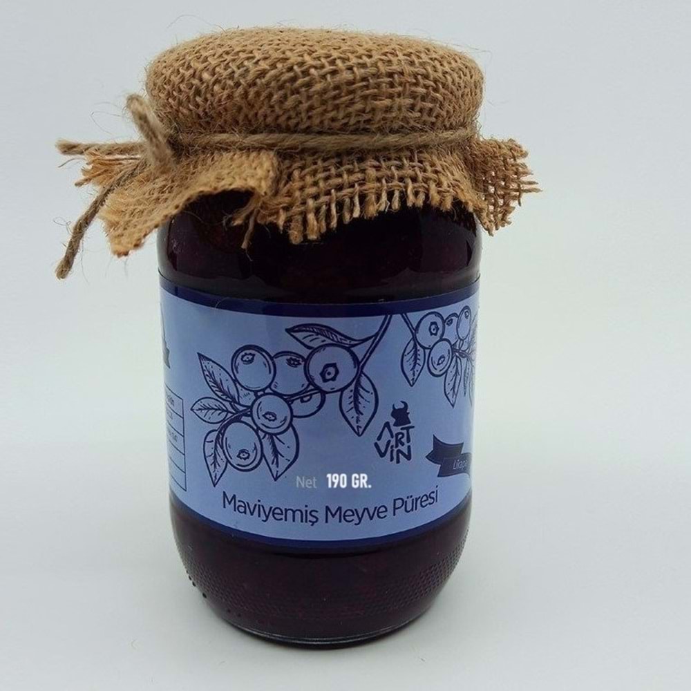 Artvin Hopa Maviyemiş (Likapa) Meyve Püresi / 190 gr.