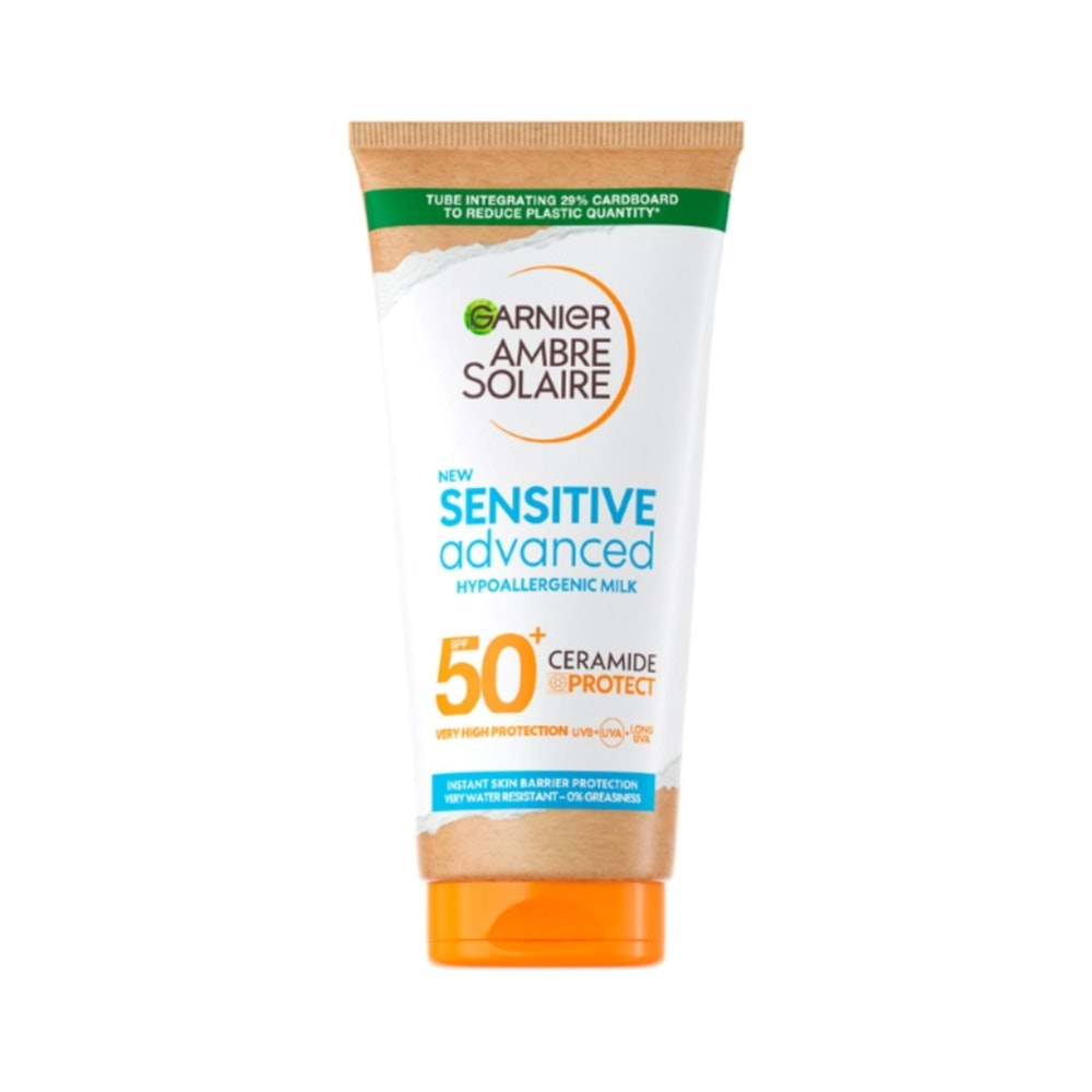 Garnier Ambre Solaire Sensitive Advanced Milk SPF 50+ 175 ml