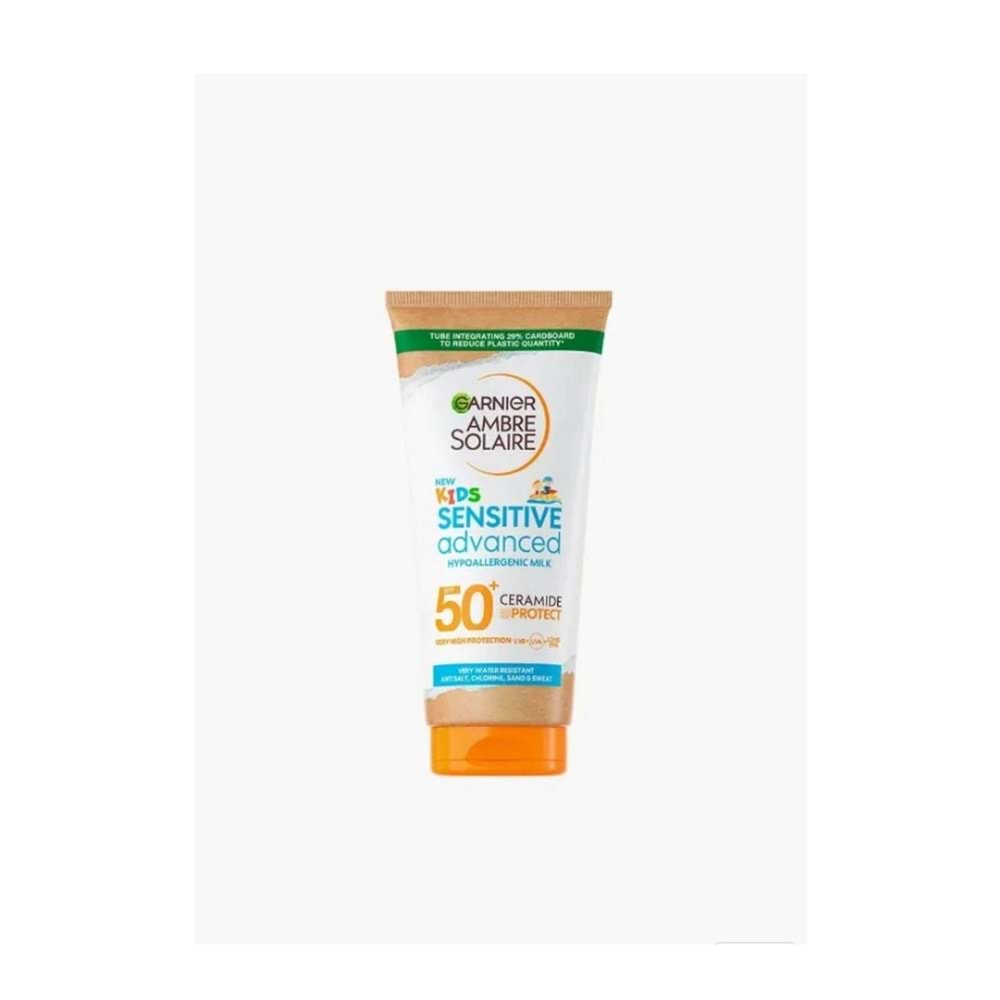 Garnier Ambre Solaire Çocuklar İçin Hipoalerjenik Koruyucu Süt SPF50+ 175 ml