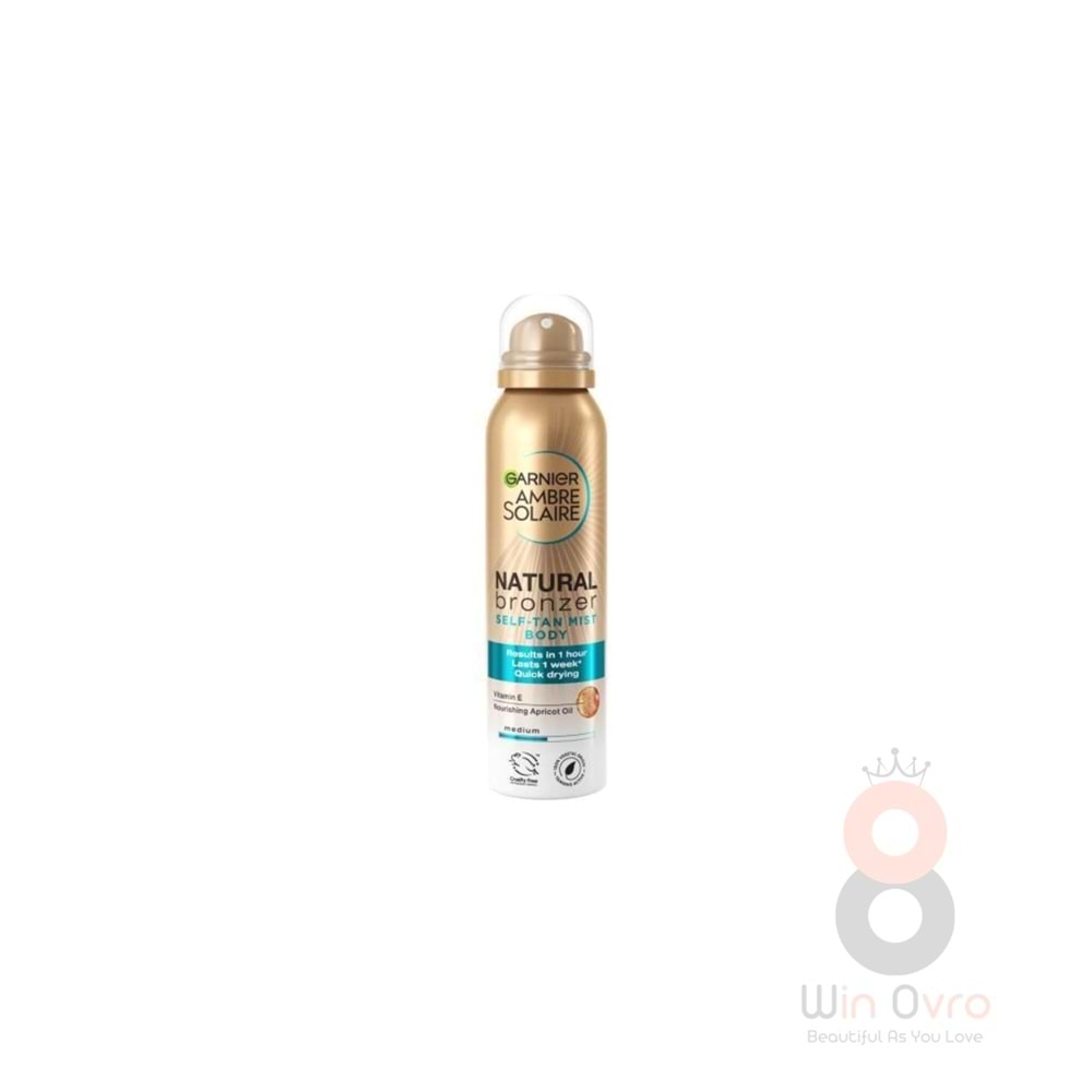 Garnier Ambre Solaire Natural Bronzer Güneşsiz Bronzlaştırıcı Sprey 150ml