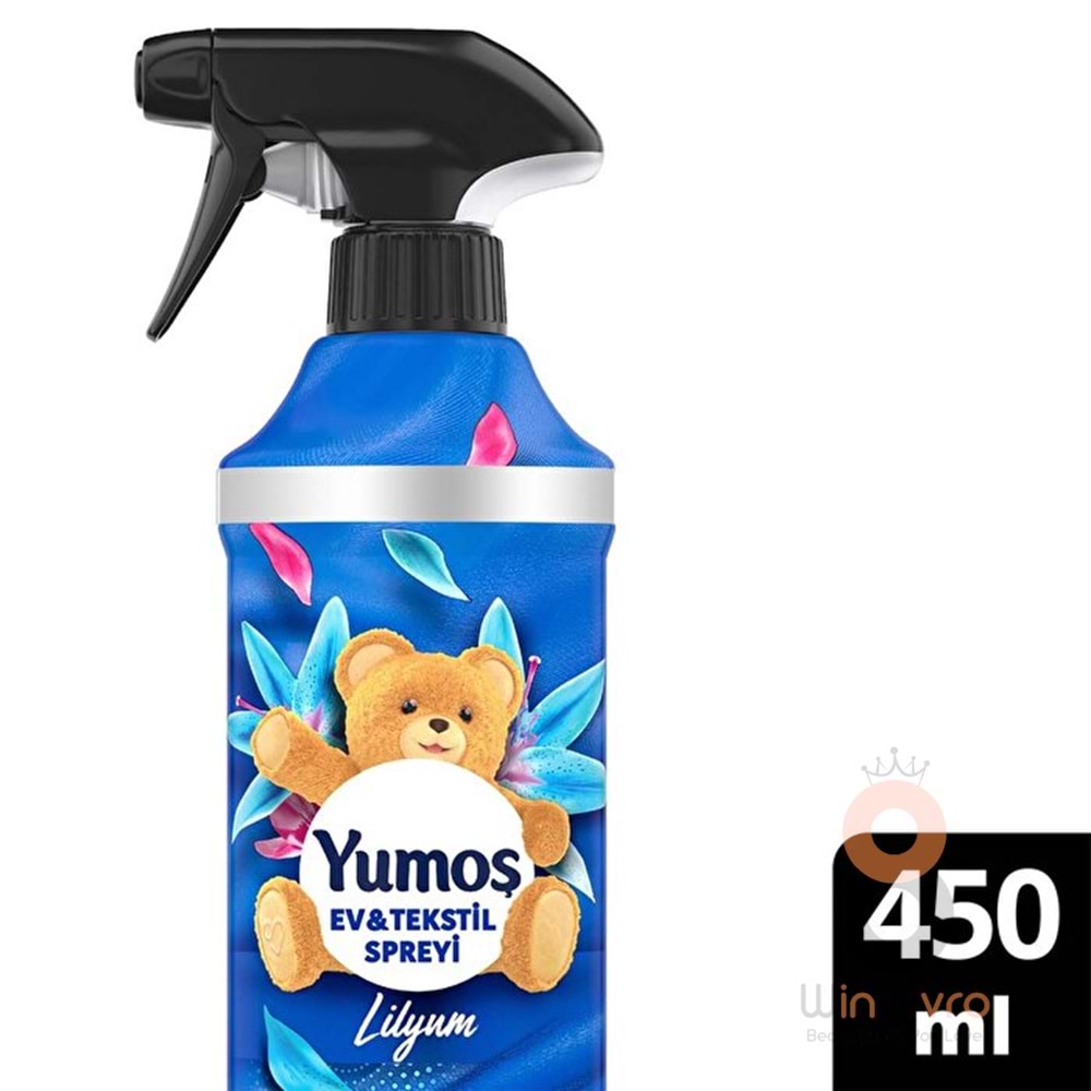 Yumoş Ev ve Tekstil Spreyi Lilyum 450 ml