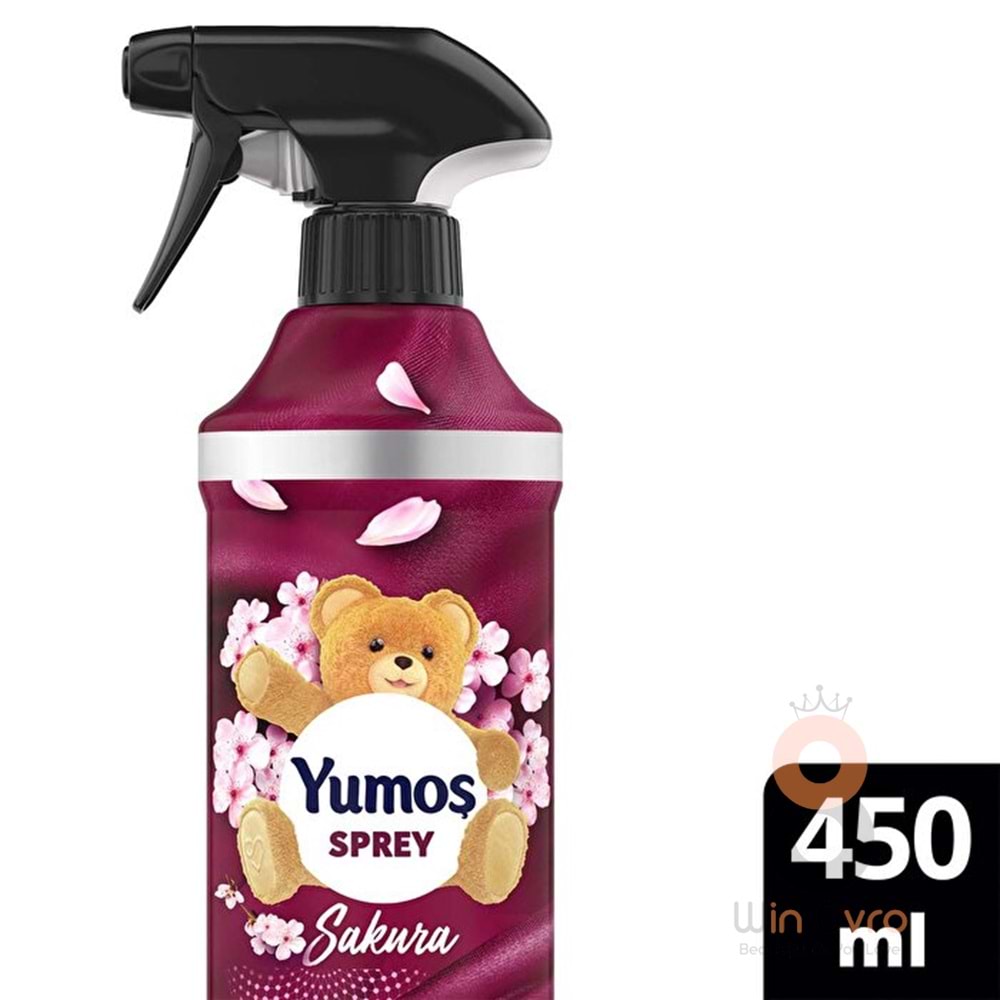 Yumoş Ev ve Tekstil Spreyi Sakura 450 ml
