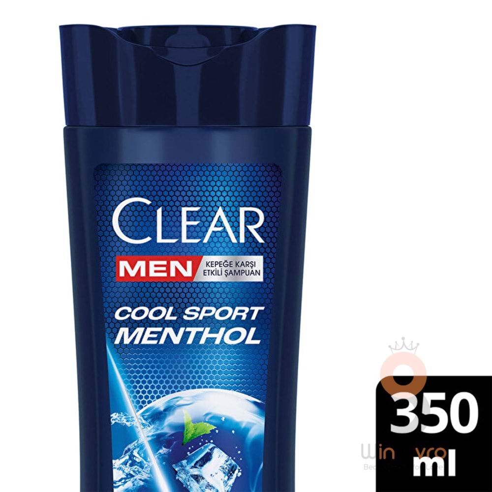 Clear Men Şampuan Cool Sport Menthol 350 ml