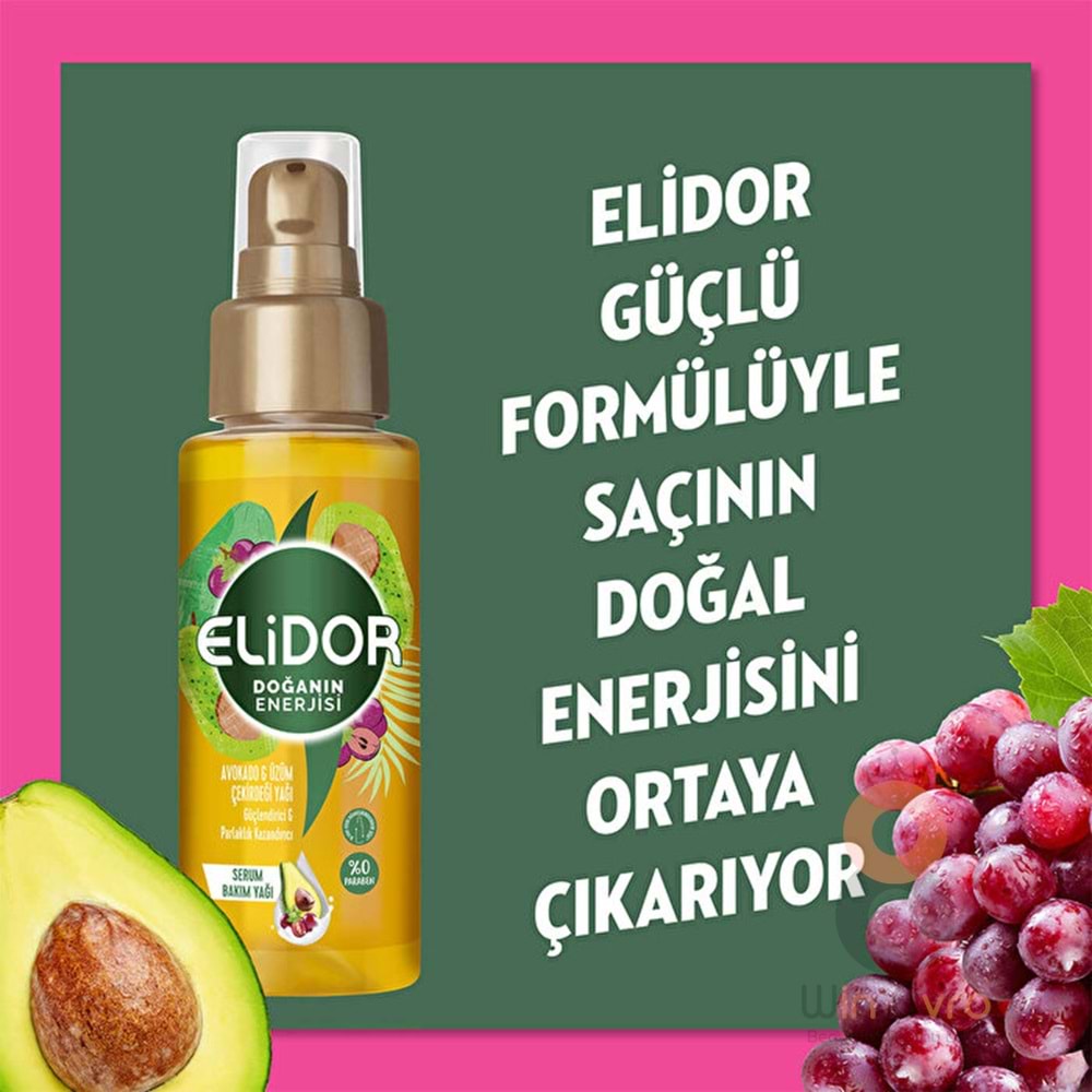 Elidor Saç Bakım Yağı Avokado 80 ml