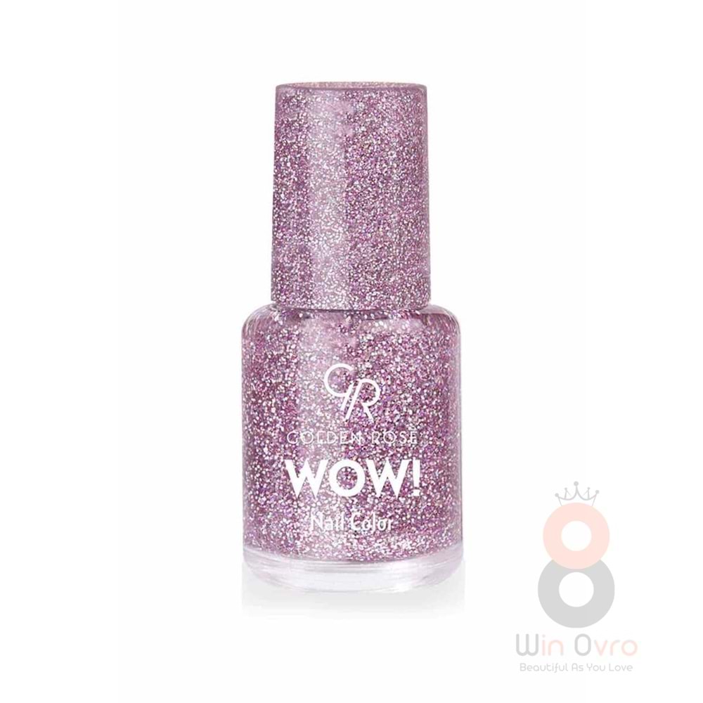 Golden Rose Wow Nail Color Glitter - 203 - Işıltılı Oje 6 ml.