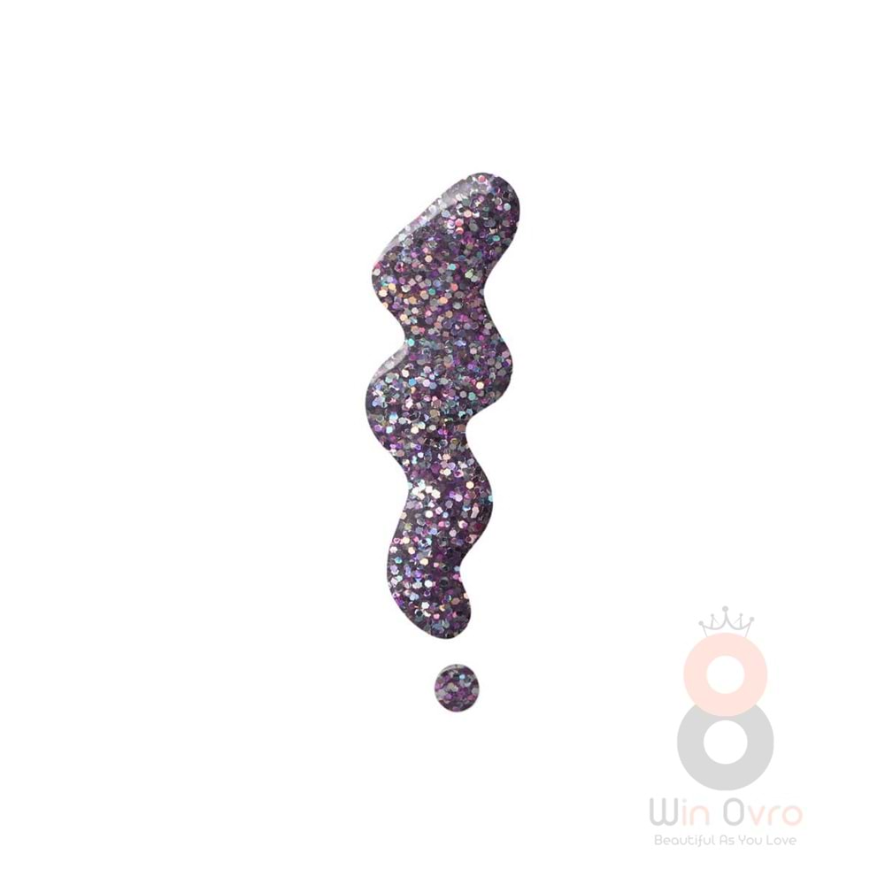 Golden Rose Wow Nail Color Glitter - 203 - Işıltılı Oje 6 ml.