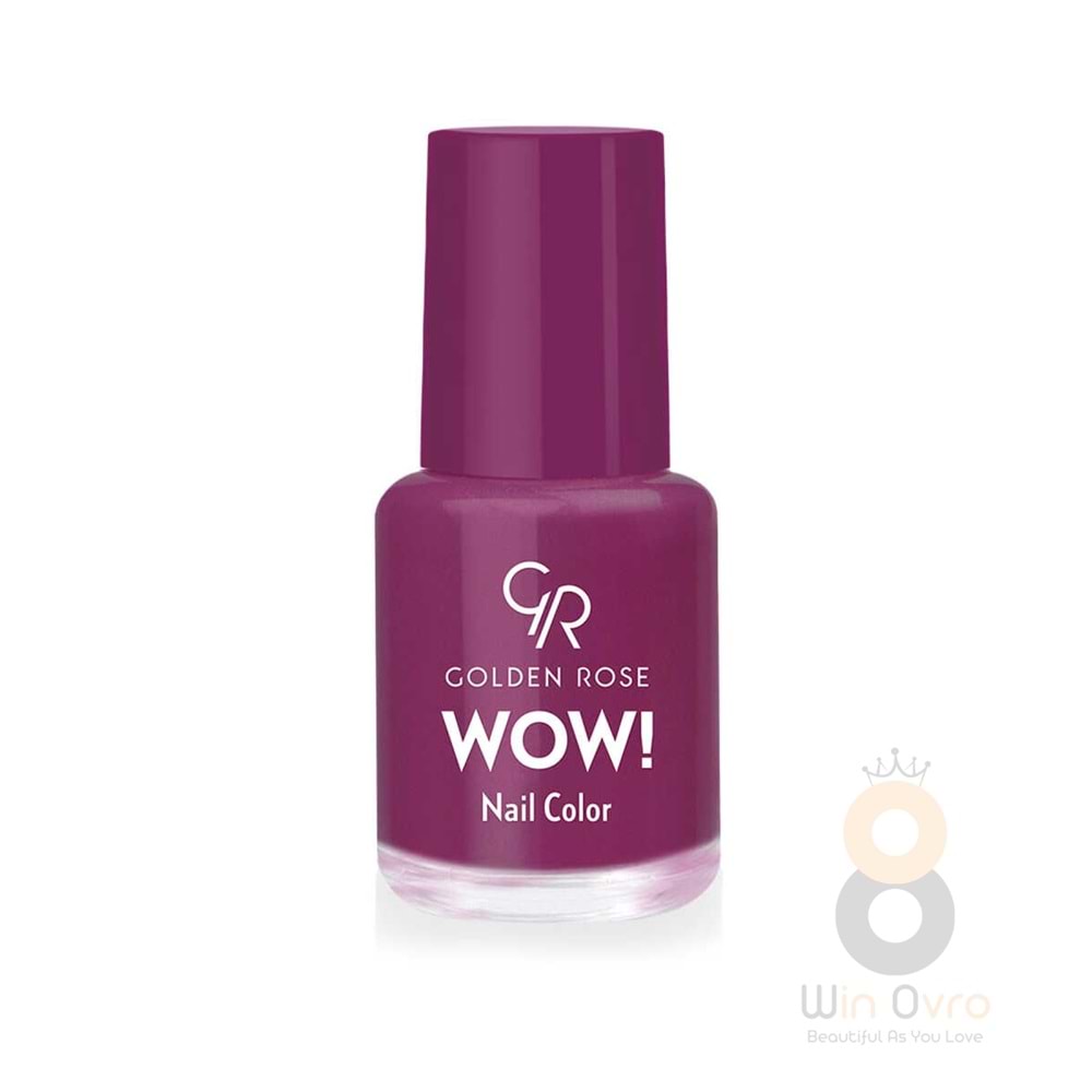 Golden Rose Wow Nail Color - 61 - Mini Oje 6 ml.