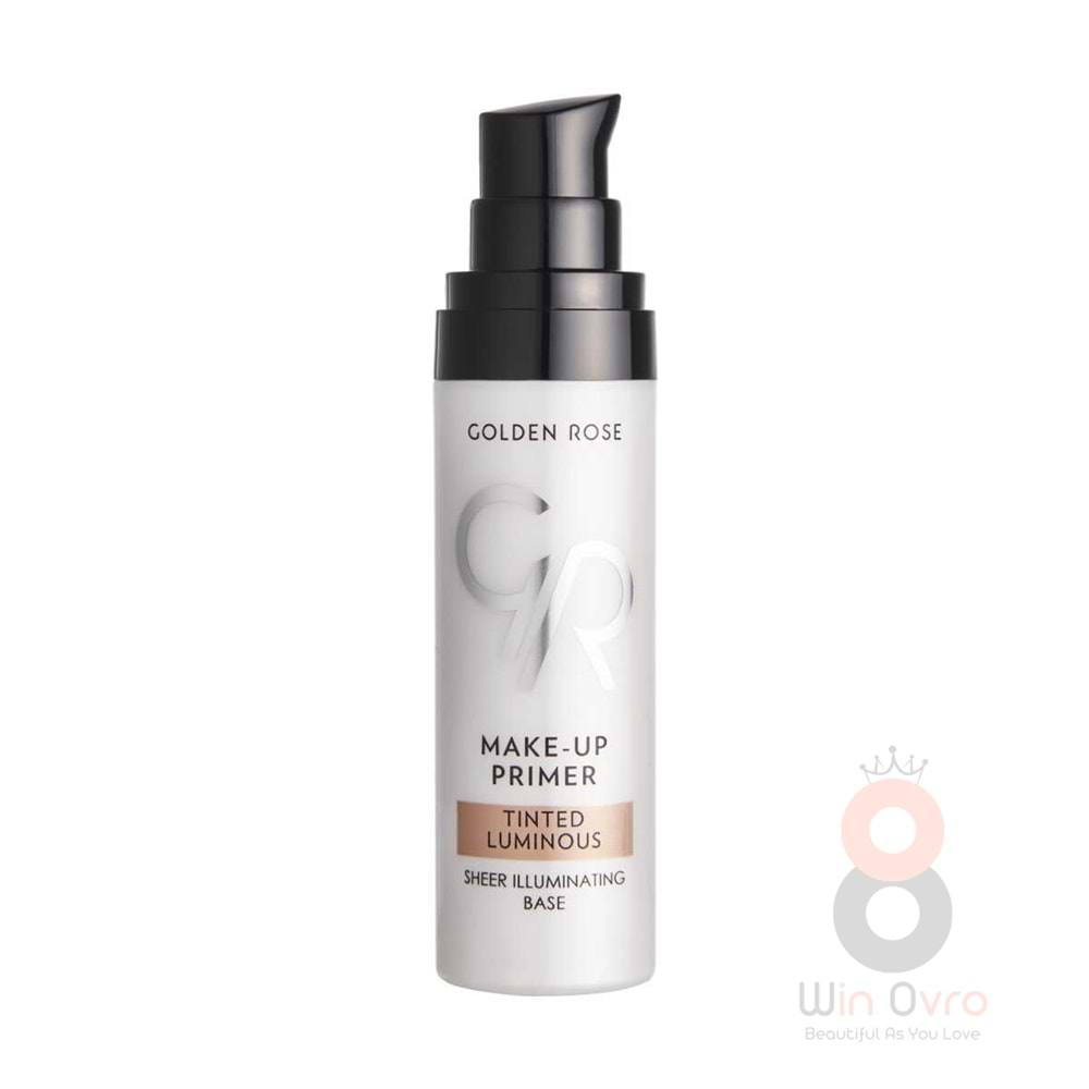 Golden Rose Make Up Primer Tinted Luminous - Salmon - Renkli Makyaj Bazı