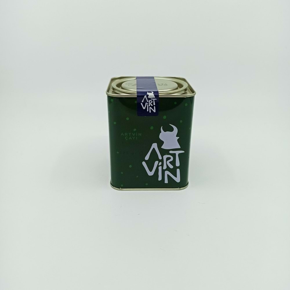 Artvin A Kalite Artvin Çayı / 125 GR. Yeşil Metal Kutu