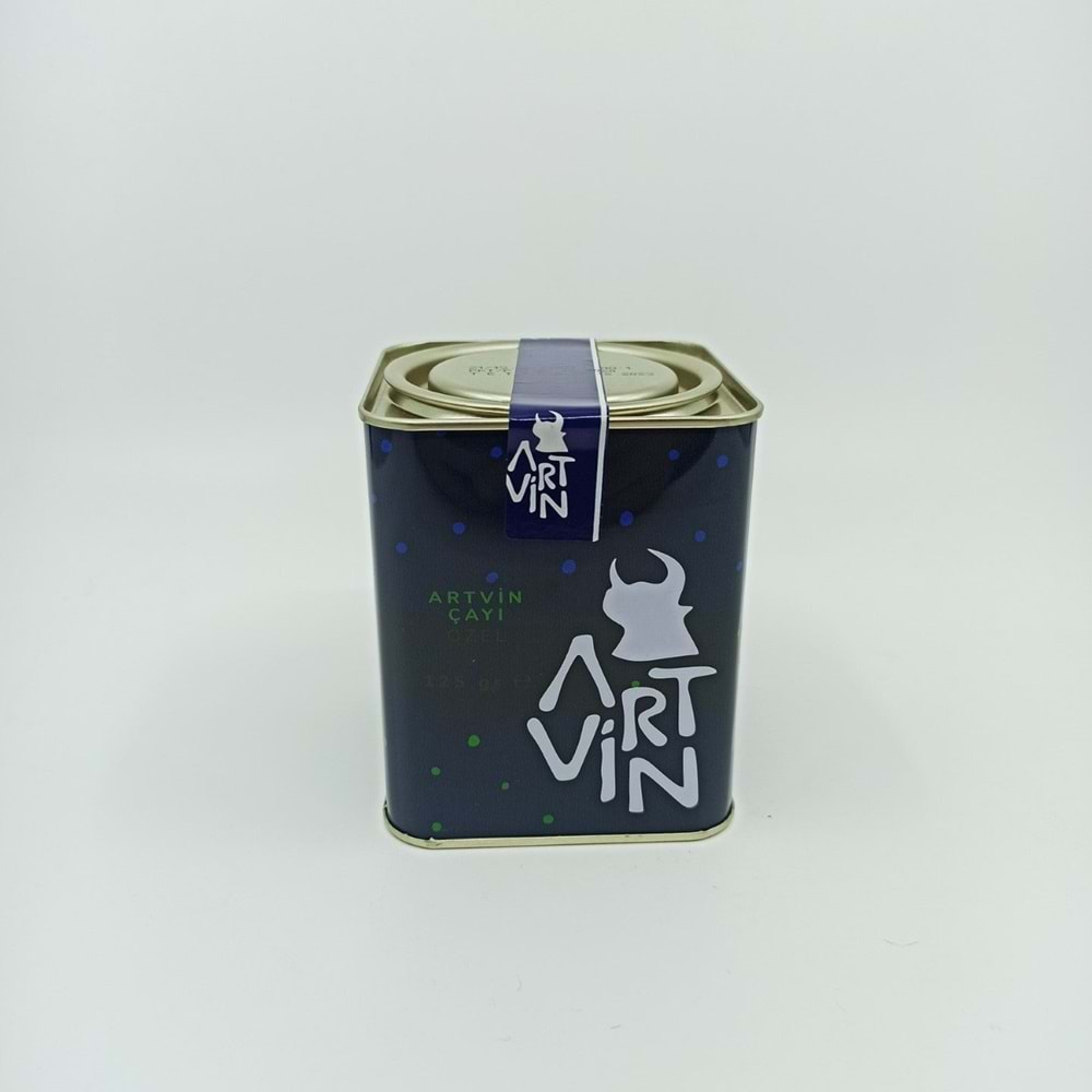 Artvin A+ Kalite Artvin Çayı / 125 GR. Lacivert Metal Kutu