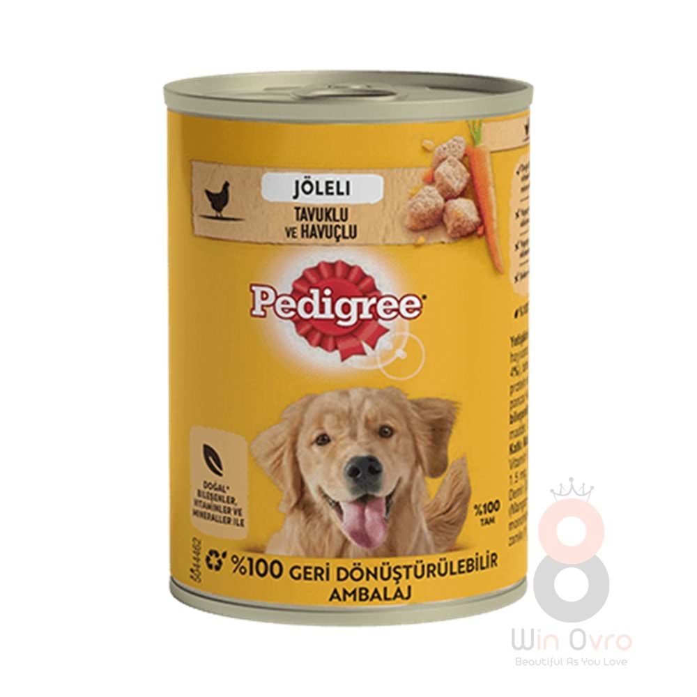 Pedigree Tavuklu ve Havuçlu Konserve Yaş Mama 400 G