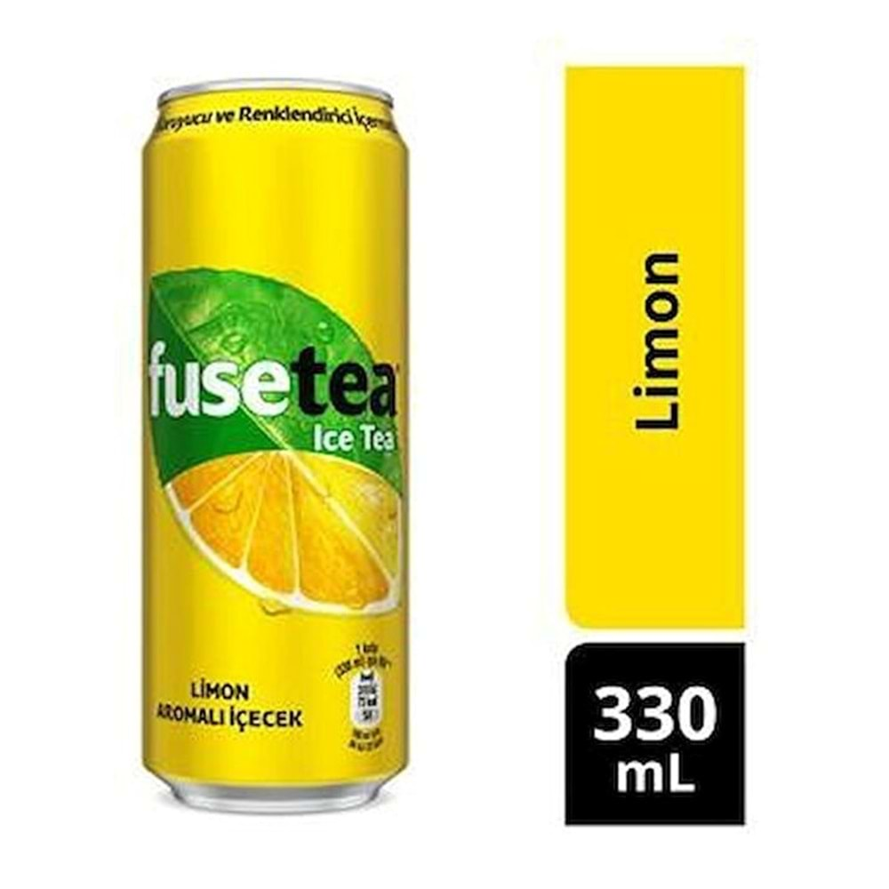 Fuse Tea Limon Aromalı İçecek Kutu 330 ml.