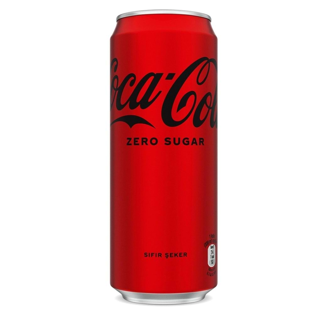 Coca Cola Zero Sugar Kutu 330 ml.