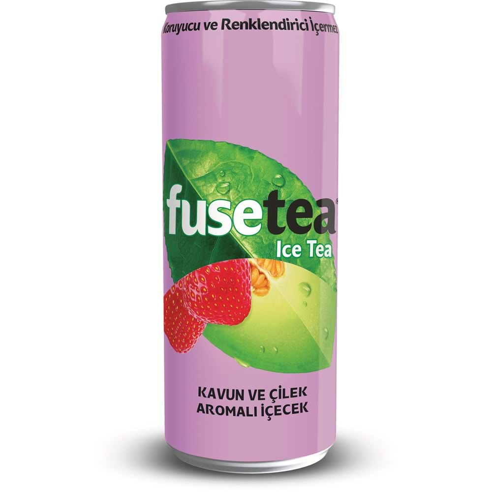 Fuse Tea Kavun ve Çilek Aromalı İçecek Kutu 330 ml.