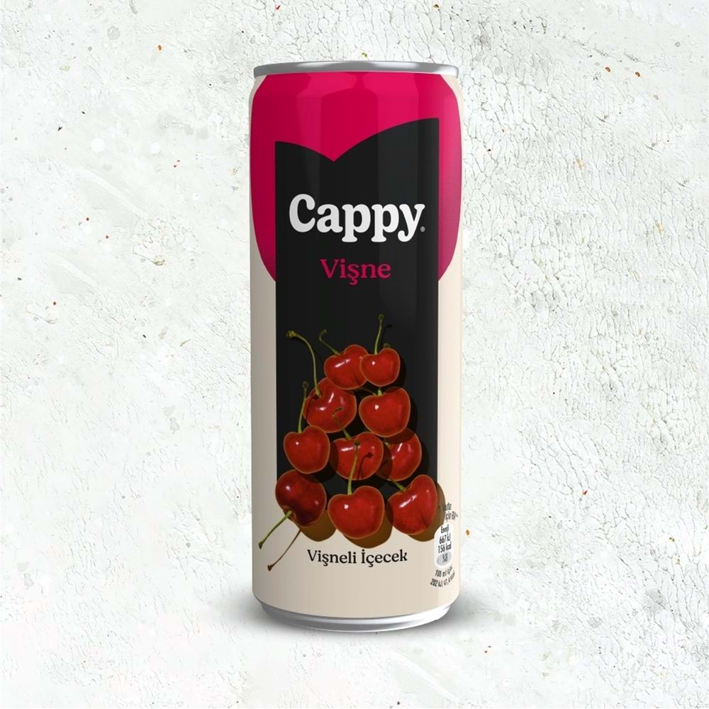 Cappy Vişneli İçecek Suyu Kutu 330 ml.