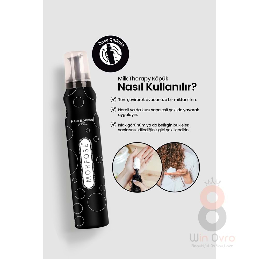 Morfose Extra Strong Saç Köpüğü 200 ml