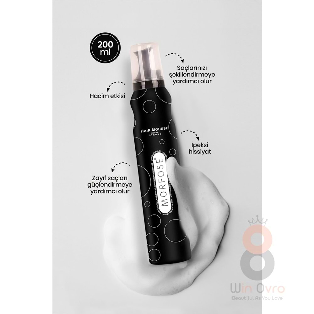 Morfose Extra Strong Saç Köpüğü 200 ml