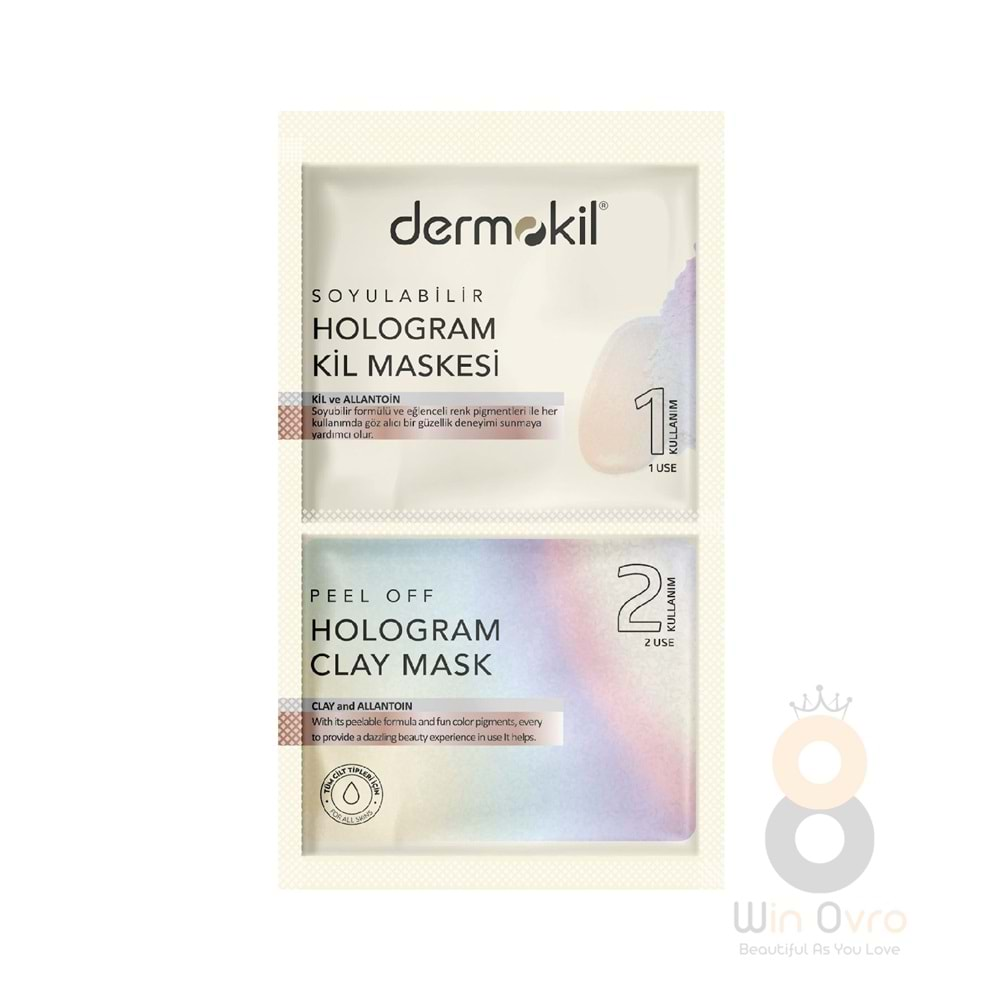 Dermokil Soyulabilir Hologram Maske 2*7.5 ml.