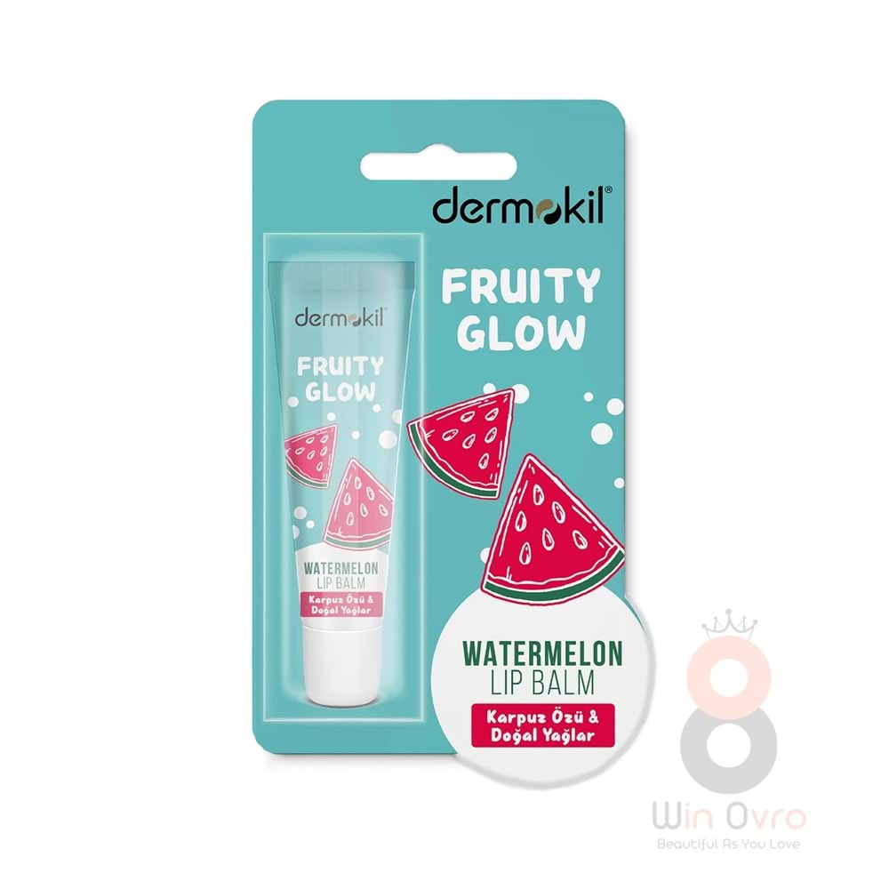 Dermokil Karpuz Özü Ve Doğal Yağlar Lip Balm 15 ml.