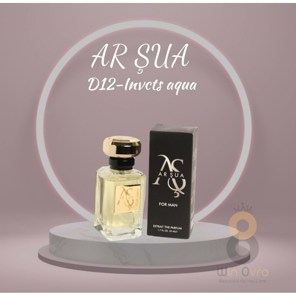 Ar Şua D-12 Extrait De Parfüm Erkek Parfüm 50 ml. - Paco Rabanne Invictus Aqua