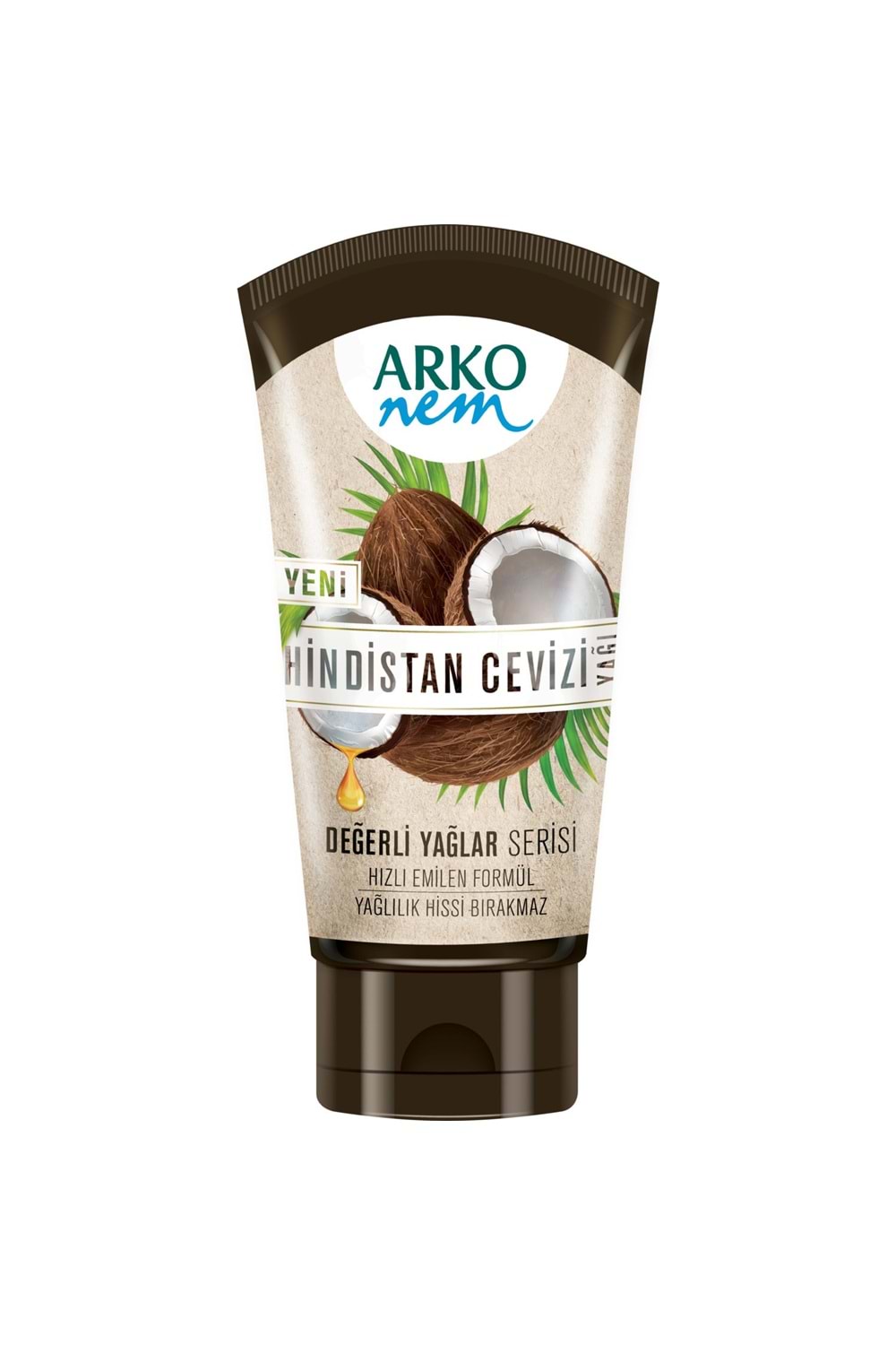 Arko Nem Değerli Yağlar Hindistan Cevizi Yağı Krem 60 ml.