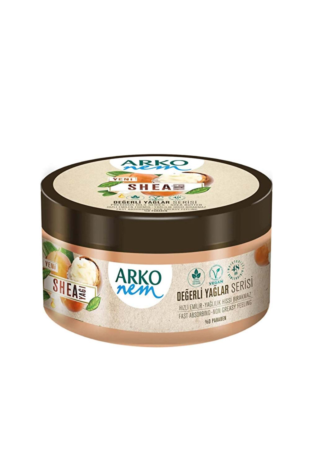 Arko Nem Krem Değerli Yağlar Shea Yağı 250 ml