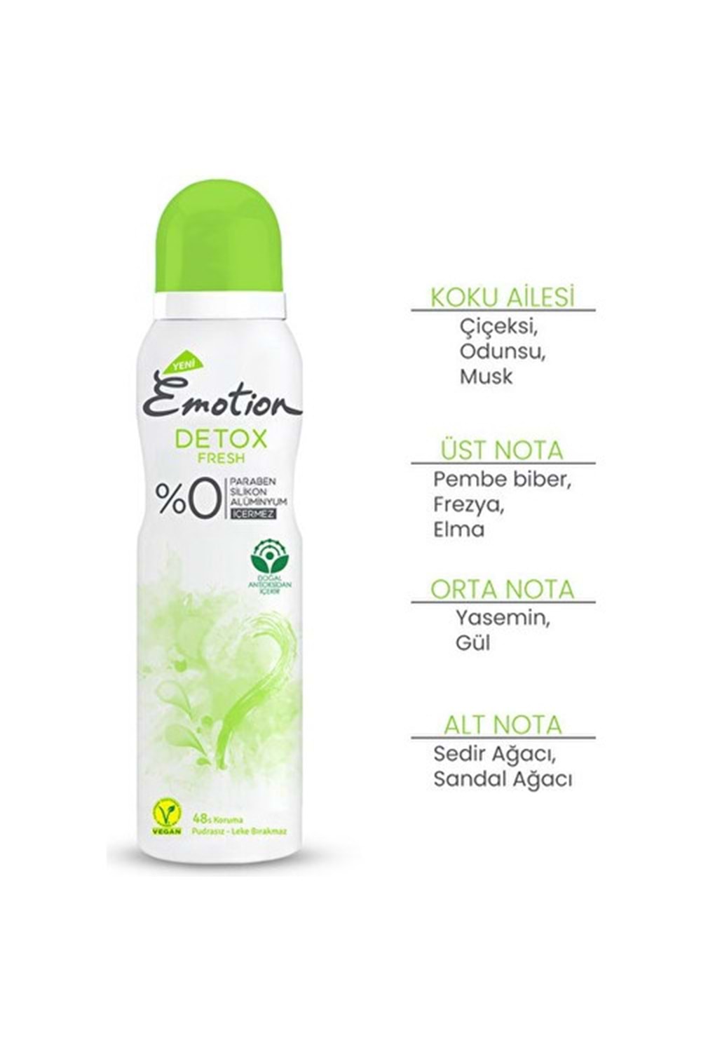Emotion Deodorant Detox Fresh 150 ml