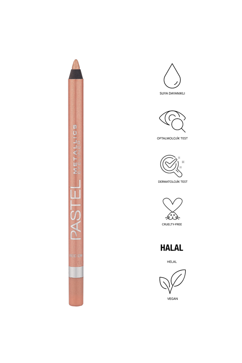 Pastel Metallics Eyeliner - Metalik Göz Kalemi 339 1.20 g