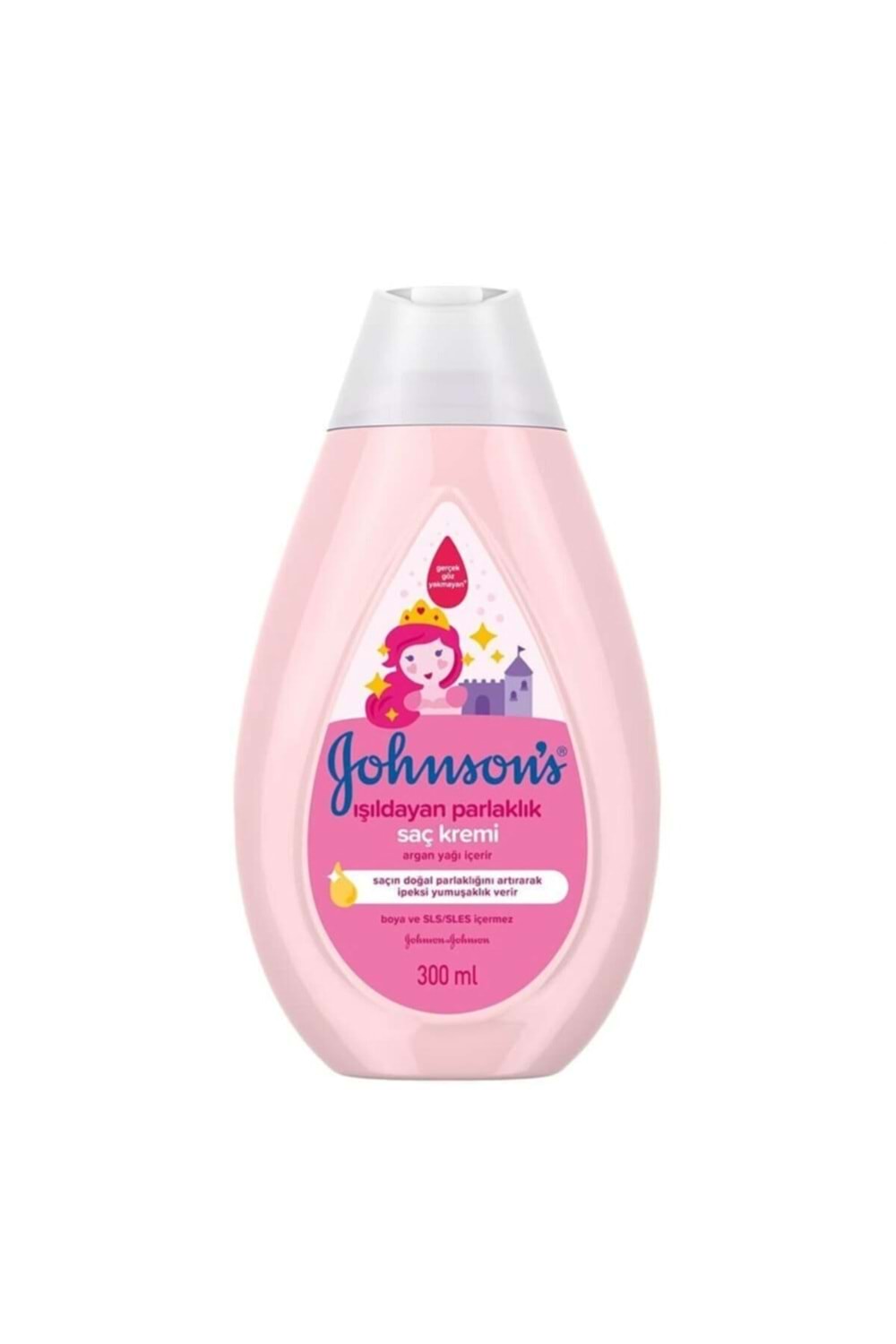 Johnson's Baby Işıldayan Parlaklık Göz Yakmayan Argan Özlü Bebek Saç Kremi 300 ml