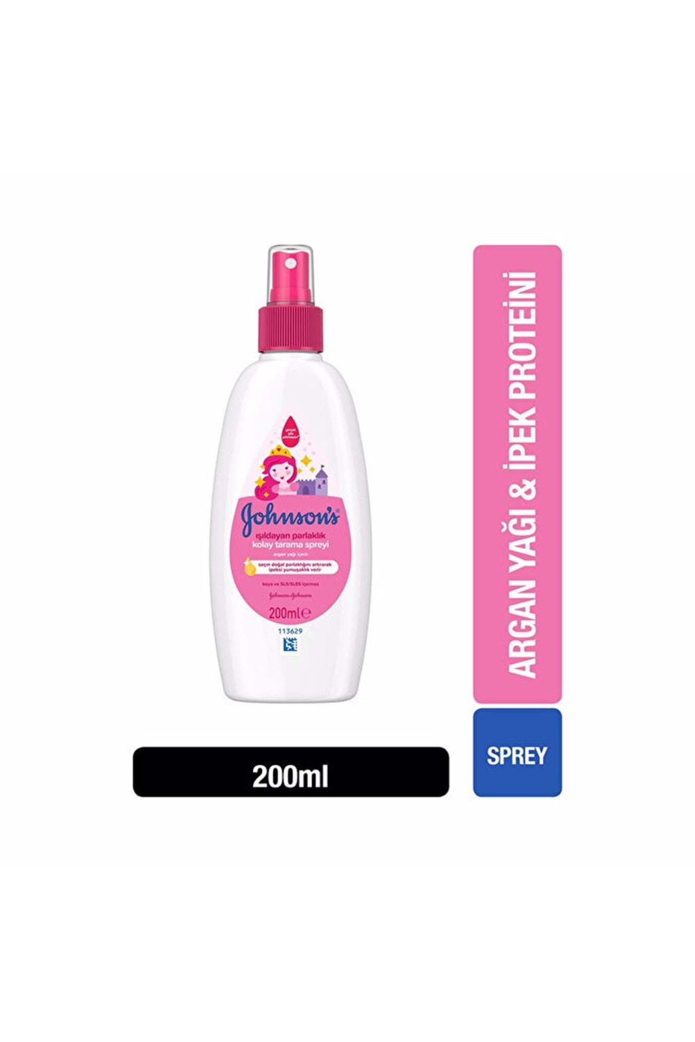 Johnson's Kolay Tarama Spreyi Işıldayan Parlaklık 200 mL