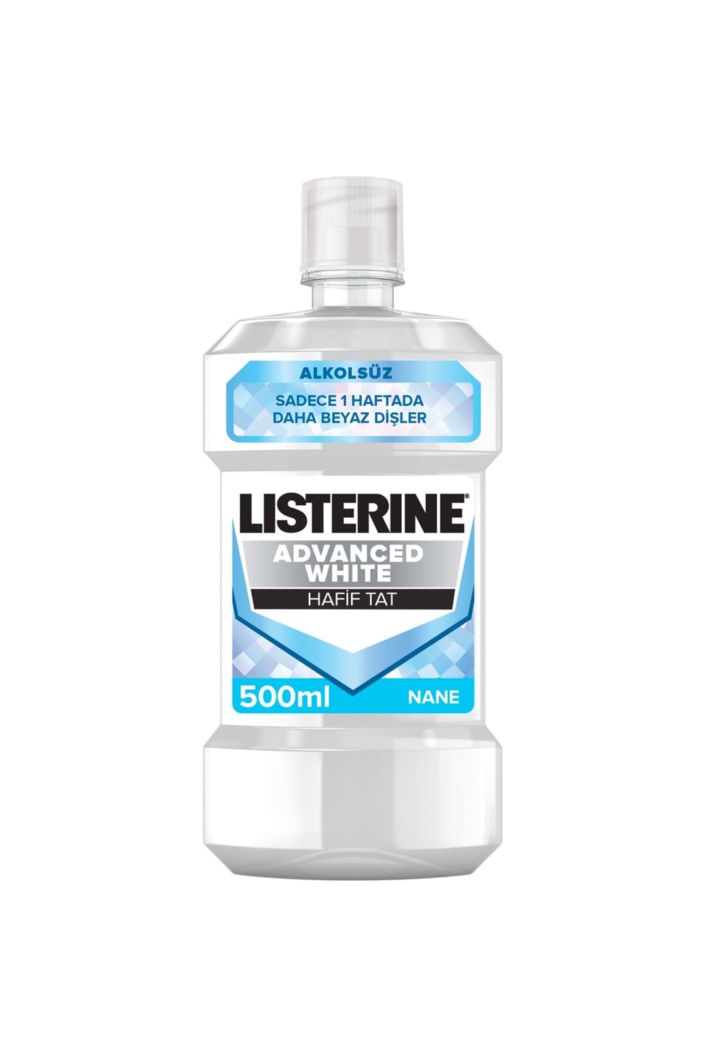 Listerine Advanced White Hafif Tat 500 ml