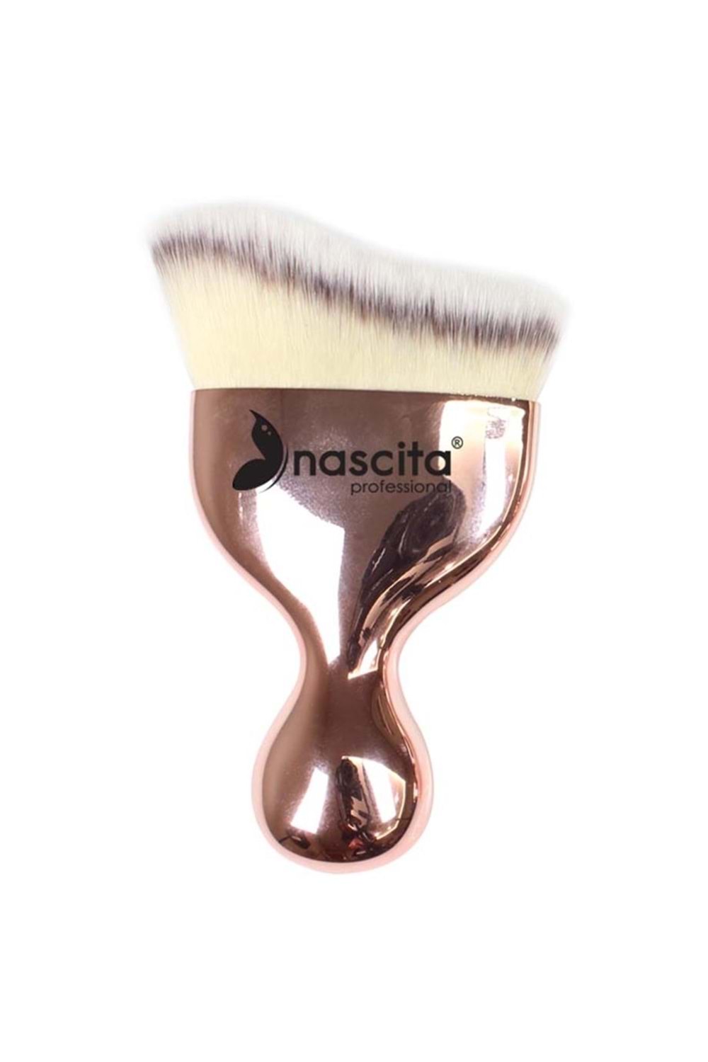Nascita Bronzy Glow Kısa Yapılı Eğimli Kontür Fırçası - 250