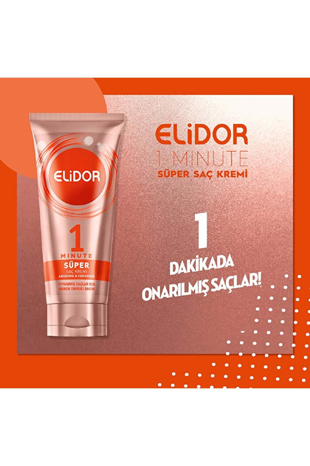 Elidor Saç Kremi Yıpranmış Saçlar 1M 170 ml