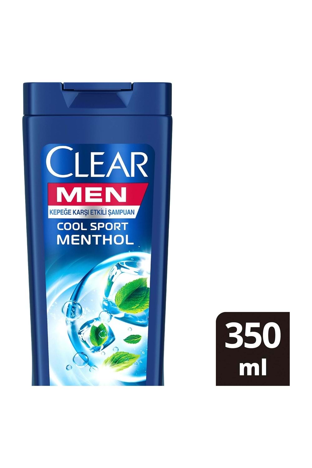 Clear Men Kepeğe Karşı Etkili Şampuan Cool Sport Menthol Ferahlatıcı Mentol Etkisi 350 ml