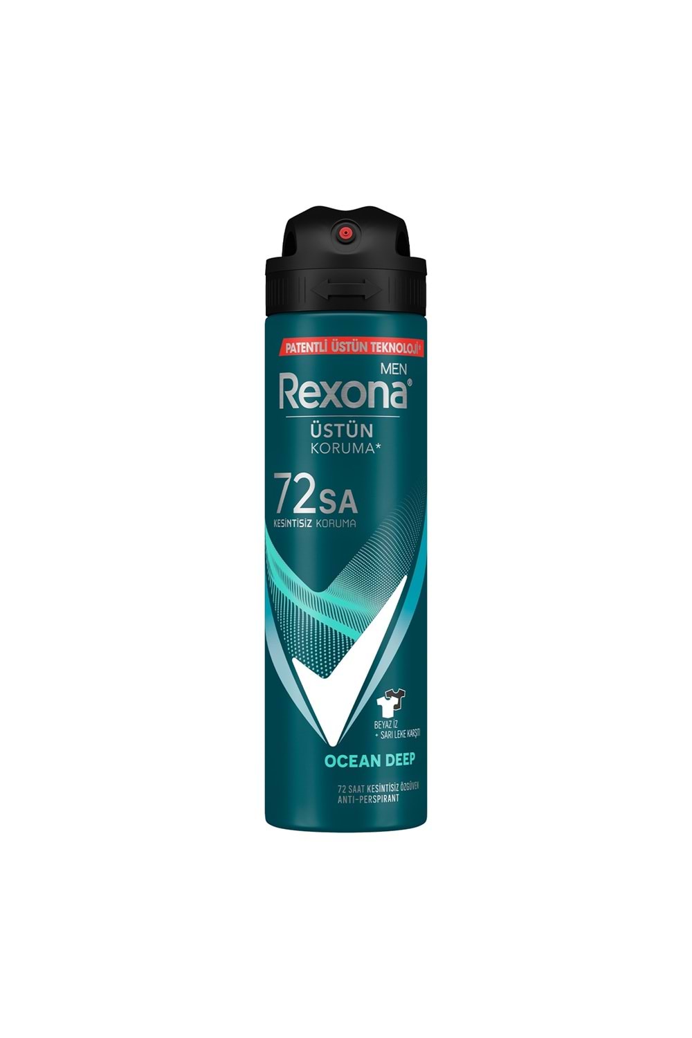Rexona Men Erkek Sprey Deodorant Invisible Ocean Deep 150 ml
