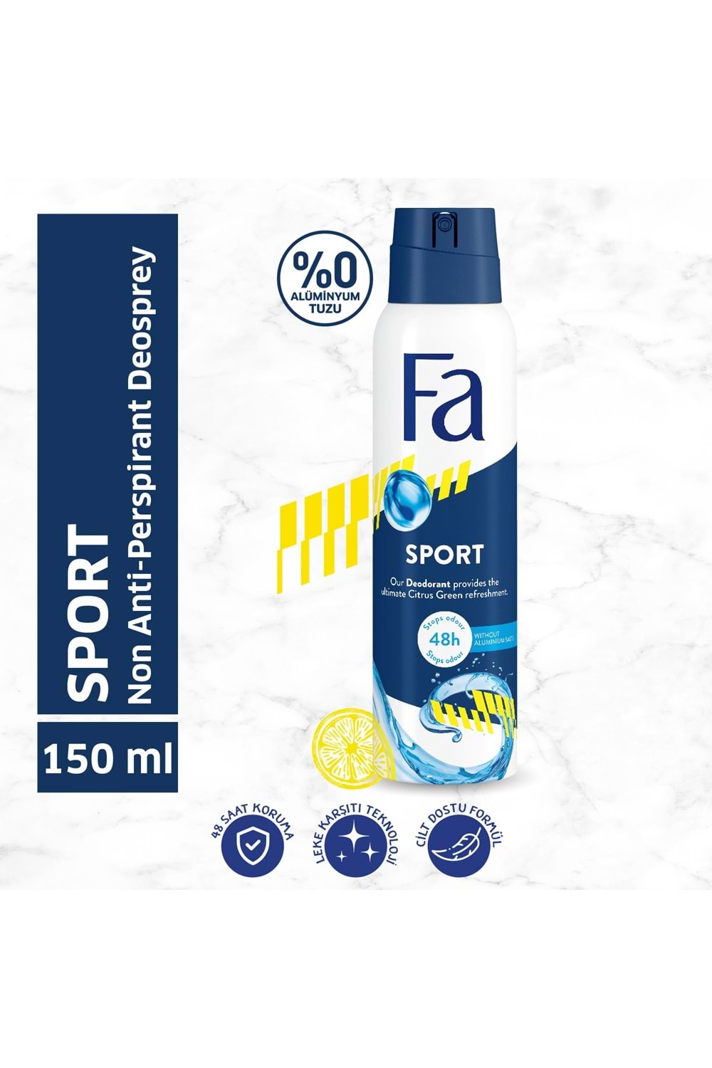 Fa Men Sport 150 Ml Turunçgil Aromalı Erkek Deo