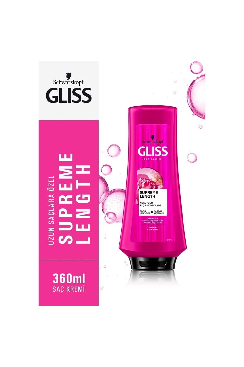 Gliss Supreme Length Saç Bakım Kremi 360 ML