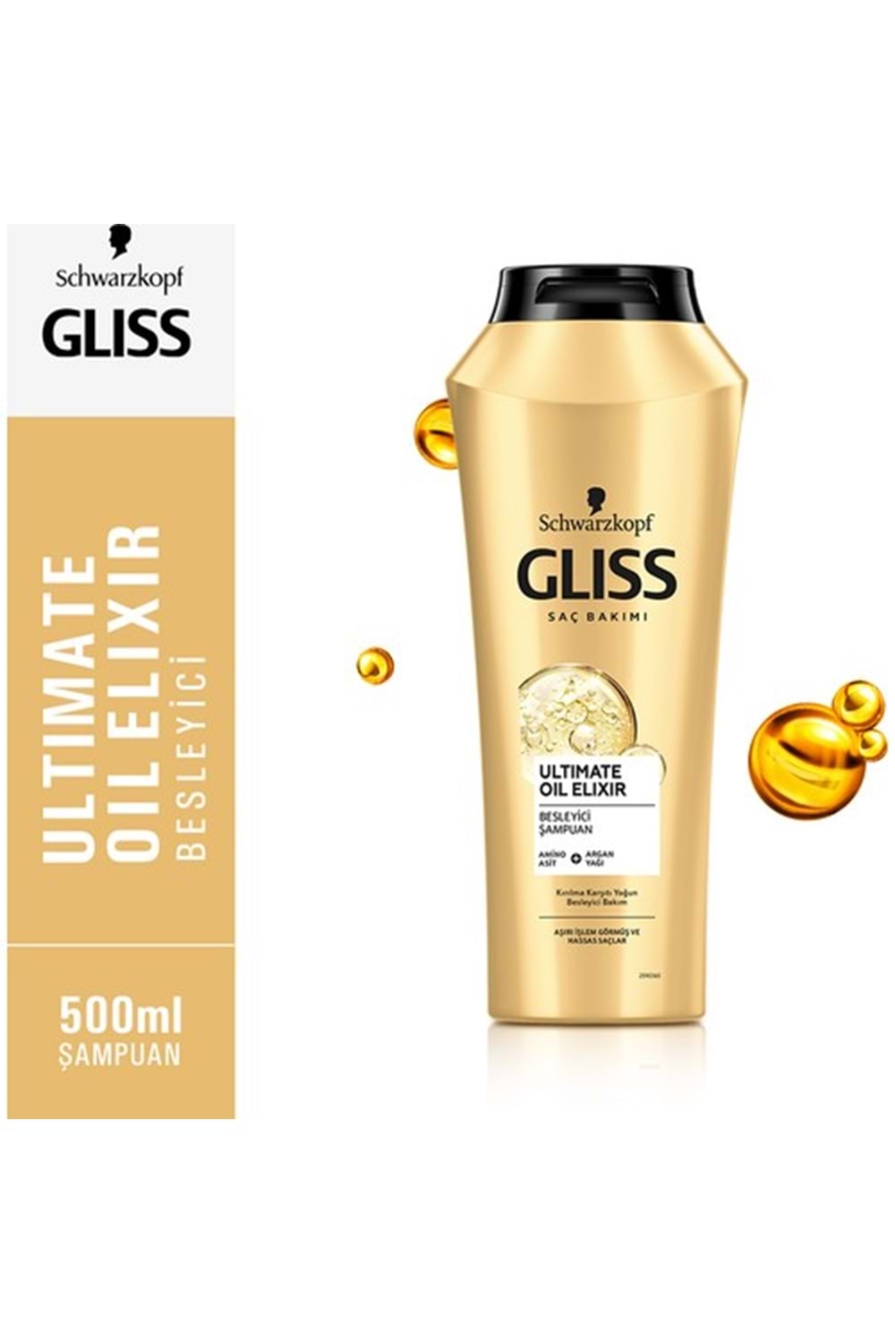 Gliss Ultimate Oil Elixir Saç Bakım Şampuanı 500 ML