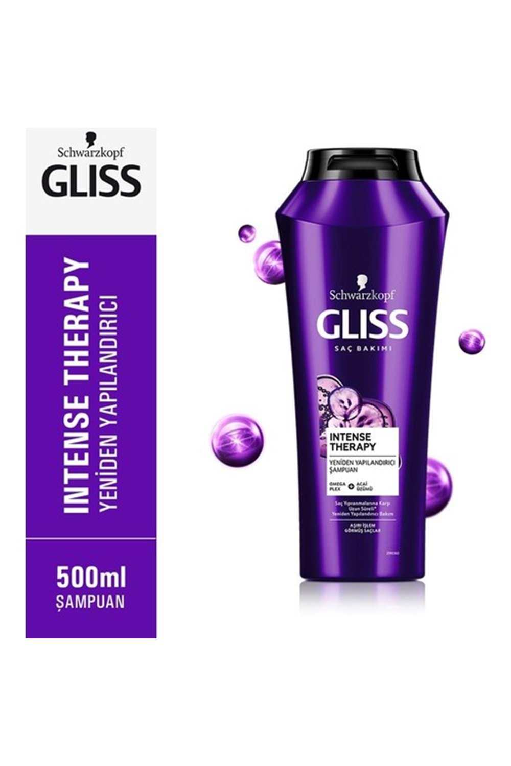 Gliss Intense Therapy Saç Bakım Şampuanı 500 ML