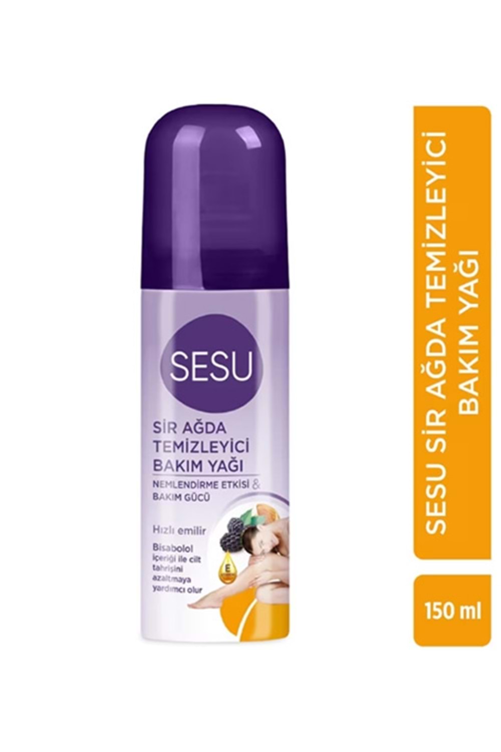 Sesu Ağda Temizleyici Bakım Yağı 150 Ml