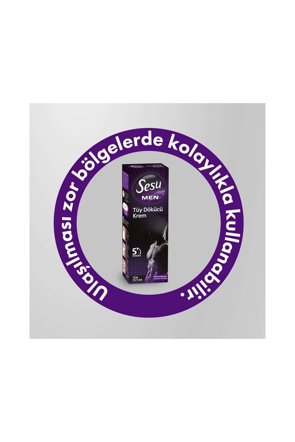 Sesu Tüy Dökücü Krem For Men 100 ml