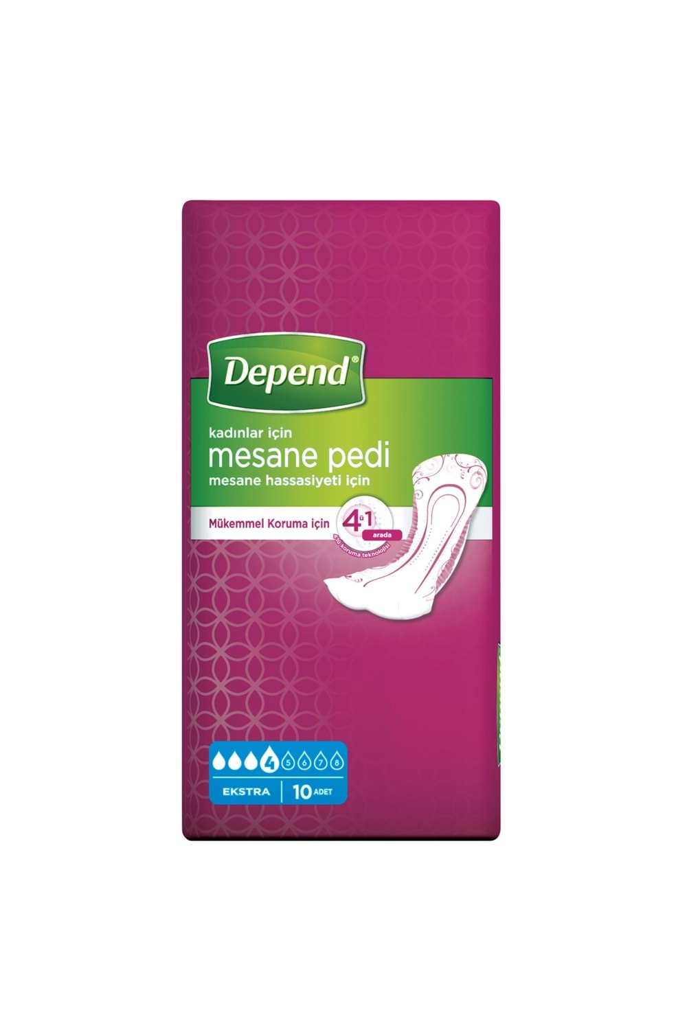 Depend Mesane Pedi Ekstra 10 Adet