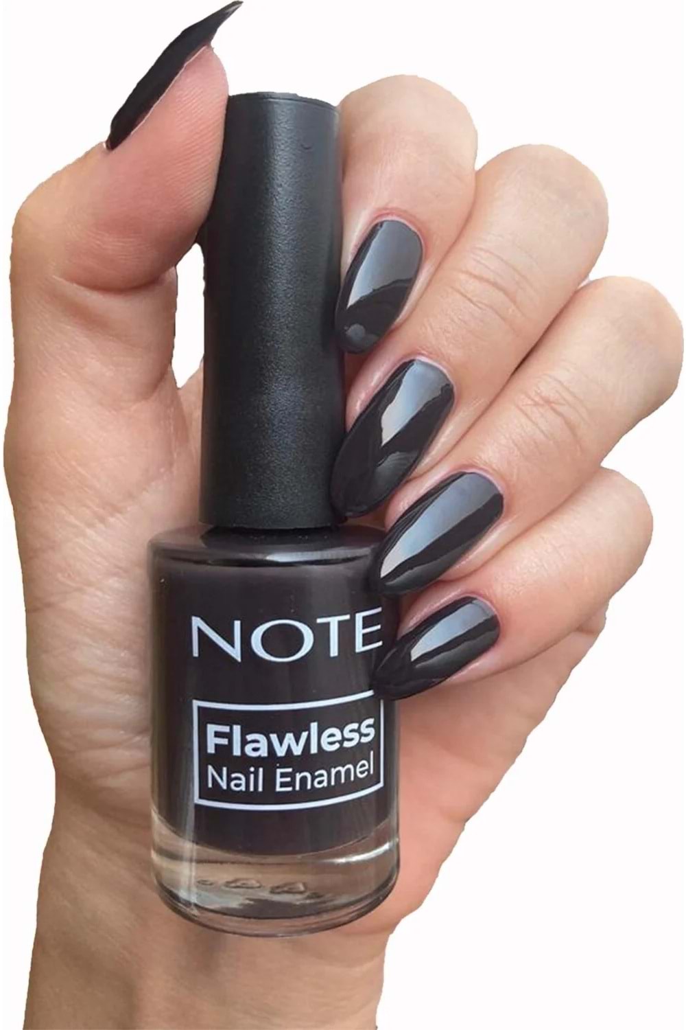 Note Nail Flawless Oje 70 Gri Siyah