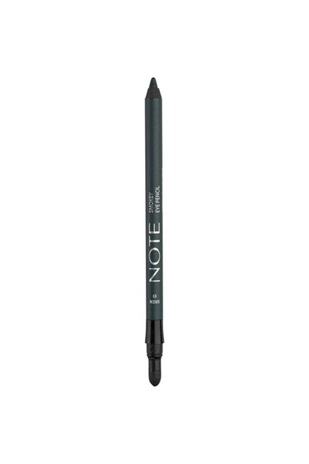 Note Smokey Eye Aplikatörlü Göz Kalemi 03 Green - Yeşil