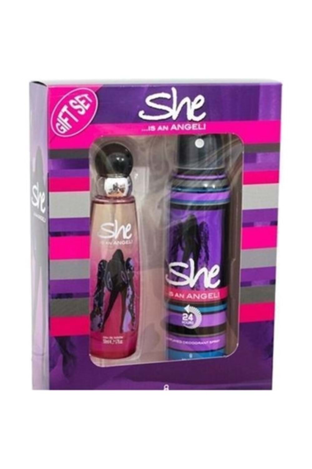 She Is An Angel Edt 50 Ml Kadın Parfüm + 150 Ml Deodorant