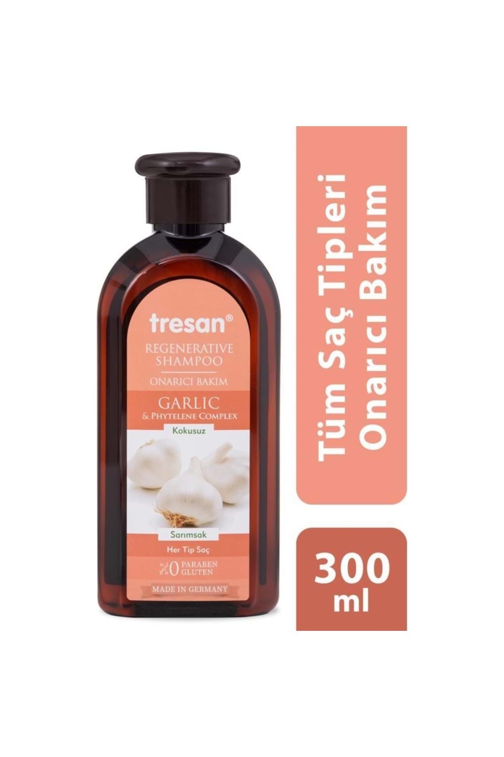 Tresan Sarımsak Onarıcı Bakım Şampuanı 300 ml