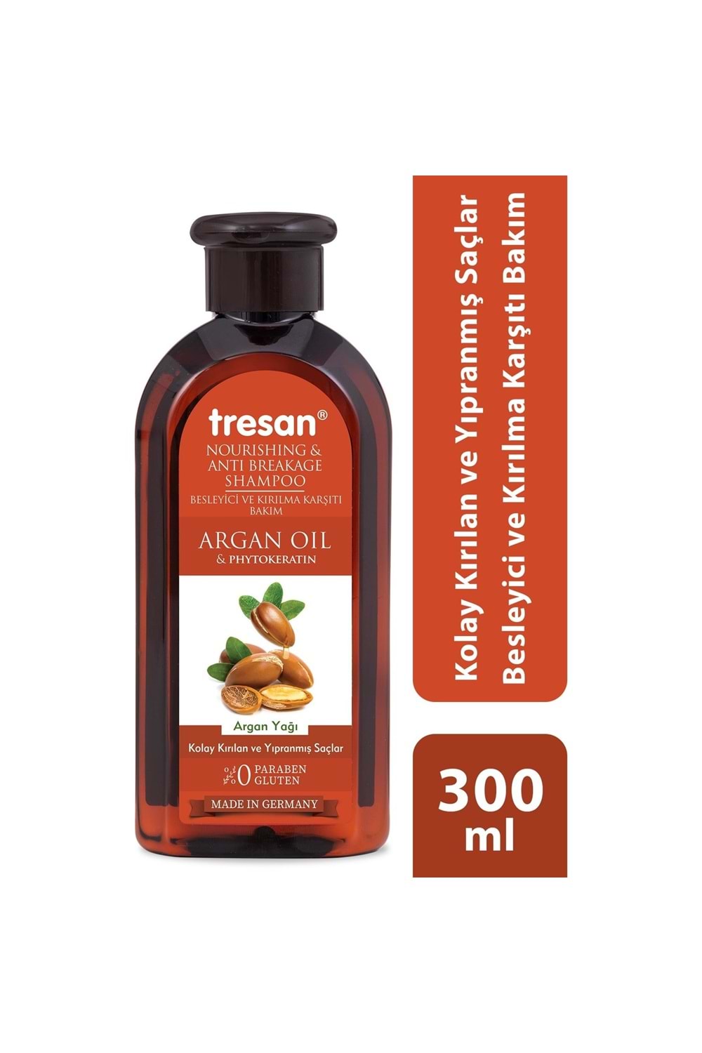 Tresan Argan Yağı Besleyici ve Kırılma Karşıtı Bakım Şampuanı 300 ml