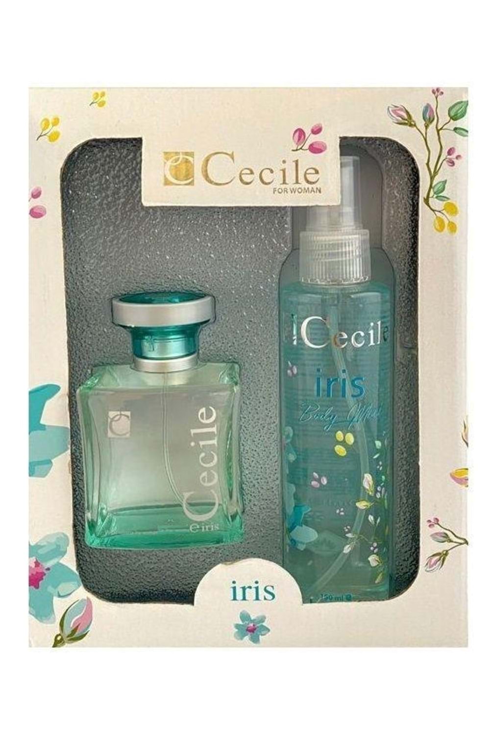 Cecile Iris Eau De Toılette 50 ml + Cecıle Iris B. Mist For Women 150 Ml Set