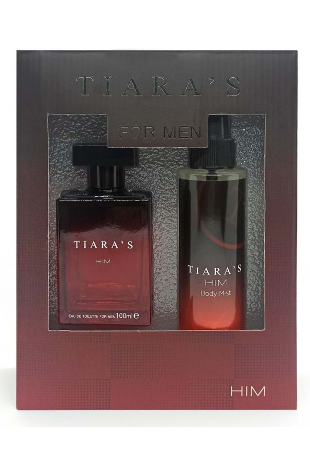 Tiaras Him Edt100ml+ Edc Body Mist 150ml Erkek Parfüm Set